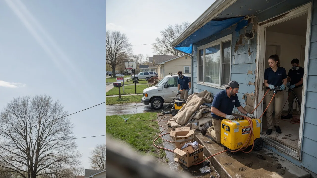 Basement Flood Cleanup in Mount Clemens, MI near me